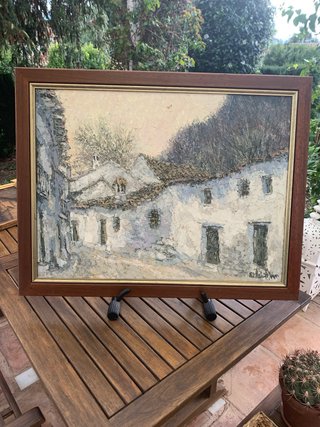 Pintura al óleo de Helmut Seisser