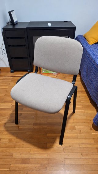 Silla de Escritorio con Estructura Metálica