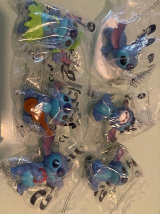 Set de 6 Figuras de Stitch