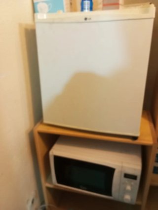Microondas y Frigorífico LG