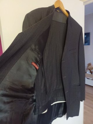 Traje Sergio Zambon Raya Diplomática Gris