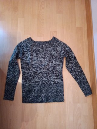 Jersey de punto bicolor