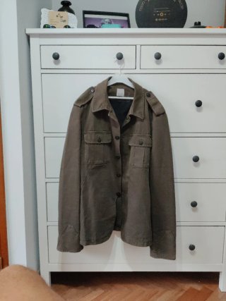 Chaqueta Zara Verde Hombre
