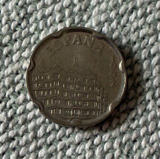 Moneda de 50 Pesetas 1992. Casa Milà, La Pedrera.