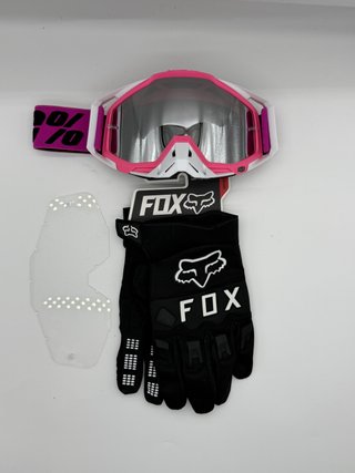 Gafas 100% y Guantes Fox Nuevos 216