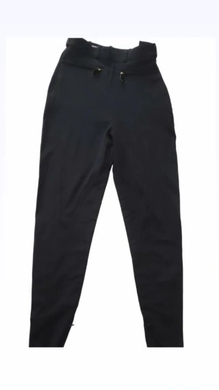 Pantaloni Hermès Paris neri in lana