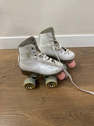 Patines de cuatro ruedas para niña, talla 31