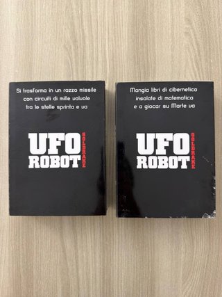 UFO Robot Goldrake DVD Box 1 & 2 Completo Rarissim