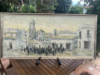 Pintura al óleo de Helmut Seisser