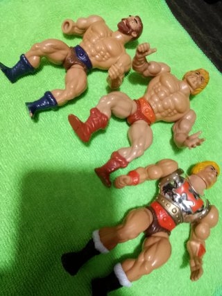 3 Action Figures Masters of the Universe