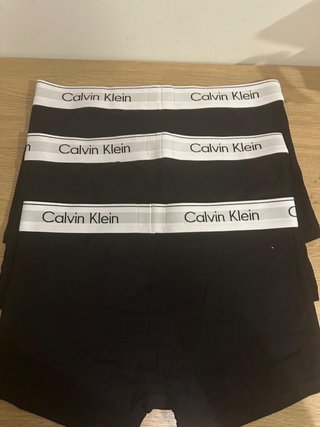 Pack 3 Calzoncillos Calvin Klein Negros