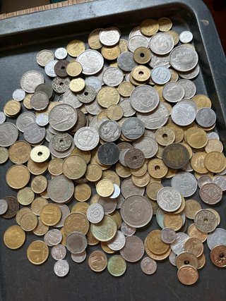 Lote de Monedas Españolas (1 kg)