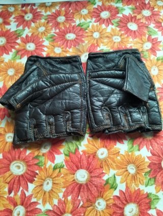 Guantes de Ciclismo de Cuero