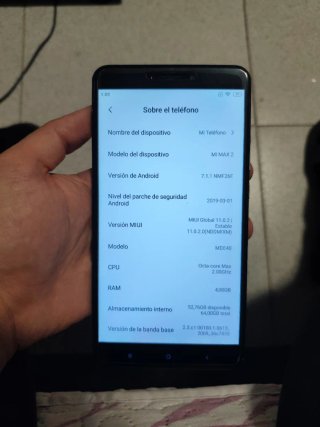 Xiaomi Mi Max 2 64GB Negro