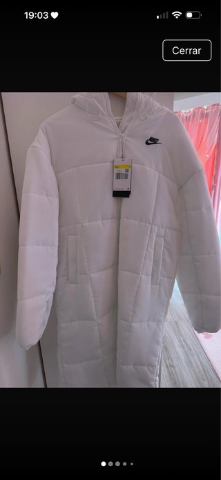 Chaquetón Nike Blanco
