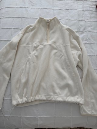 Polar Blanco con Cremallera