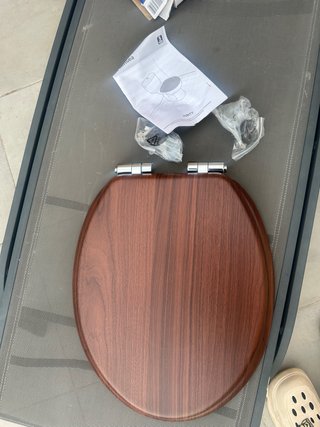 Tapa WC Sensea Purity Nogal Oscuro