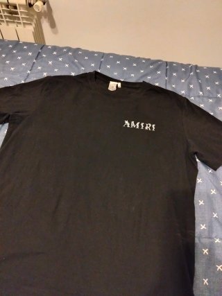 Camiseta Amiri Negra Talla M
