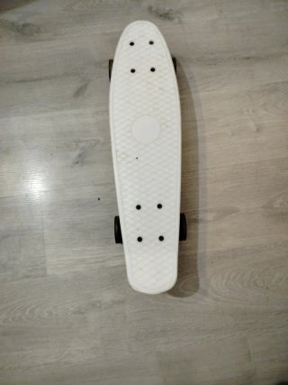Skate Blanco con Luces