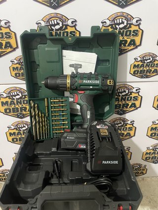 Atornilladora Parkside 20V con Maletín