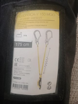 Absorbedor de energía Petzl ABSORBICA-Y 150