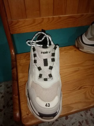 Zapatillas Balenciaga Originales  Blancas.