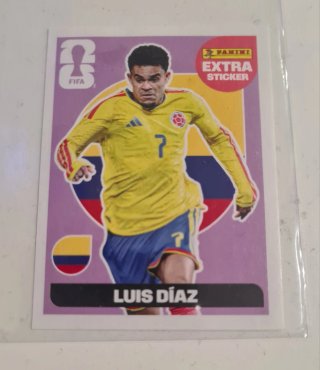 Extra Sticker Panini Mundial - Luis Díaz