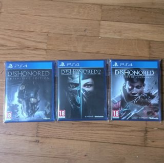 Saga Dishonored PS4 (3 Juegos)