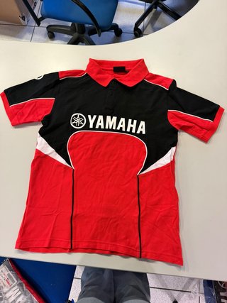 Polo Yamaha Rojo y Negro(TALLA S Y 2XL DISPONIBLE)