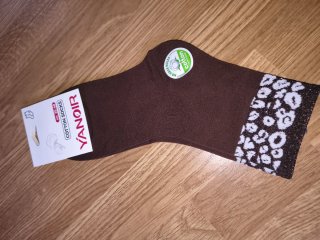 Calcetines YANOIR Marrones Estampado Animal