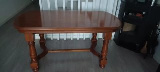 Mesa de Comedor Rústica de Madera