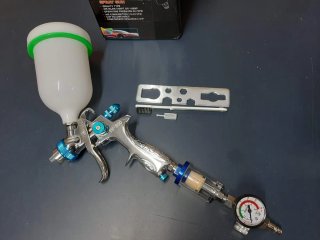 PISTOLA DE PINTAR CON REGULADOR Y FILTRO