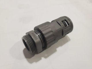 RACOR ESTANCO TUBO CORRUGADO+MANGUERA AD21mm M25
