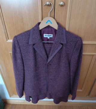 Traje de falda El Corte Inglés morado