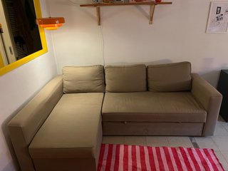 Divano angolare convertibile in letto