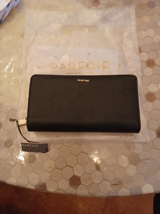 Billetera Parfois Negra. Nueva