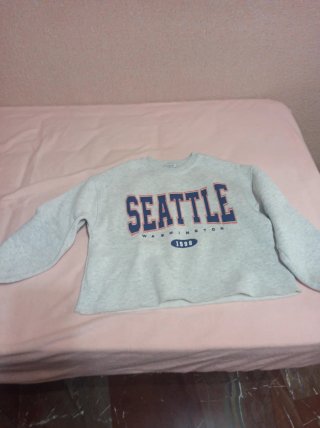Sudadera Gris Seattle