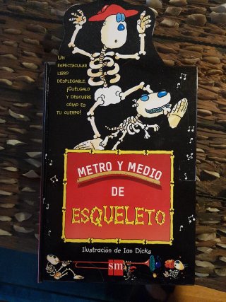 Metro y medio de esqueleto