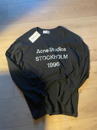 Camiseta Manga Larga Acne Studios Negra