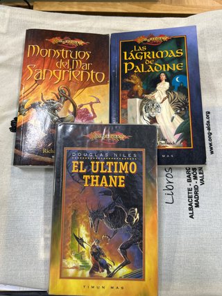 Pack 3 libros de Dragon Lance