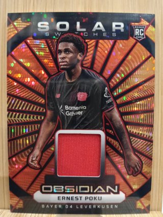 Cromo Jersey PatchObsidian Solar Ernesto Poku 2026