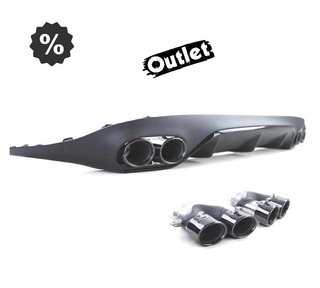 GF DIFUSOR MERCEDES CLASE E C238 16- LOOK AMG E53 + COLAS ES