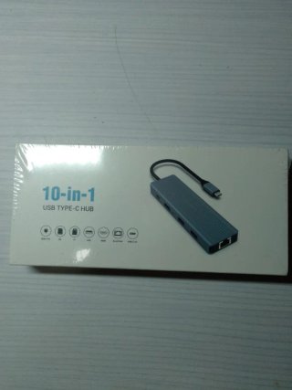 Hub USB-C 10 en 1 HB043