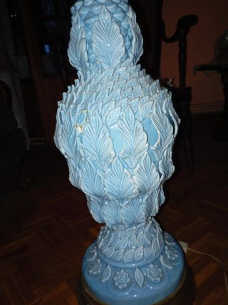 Lámpara de Manises Azul