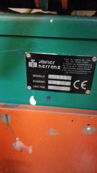 Sierra de corte Javier Herranz FC350
