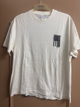 Camiseta oversize Bershka Blanca Talla xs