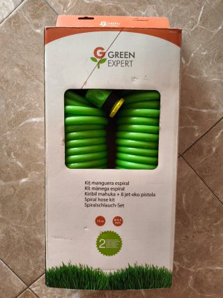 Kit Manguera Espiral Green Expert 15m
