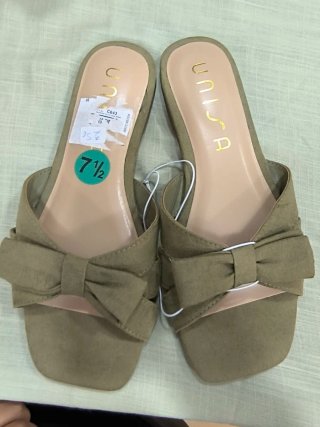 Sandalias Unisa verde oliva