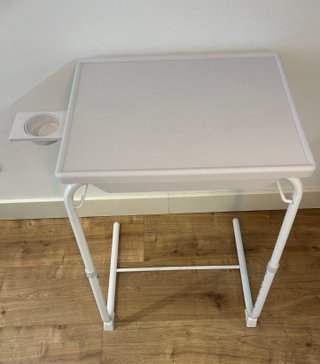 MESA AUXILIAR PLEGABLE BLANCA
