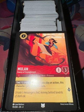 100 Carte Disney Lorcana